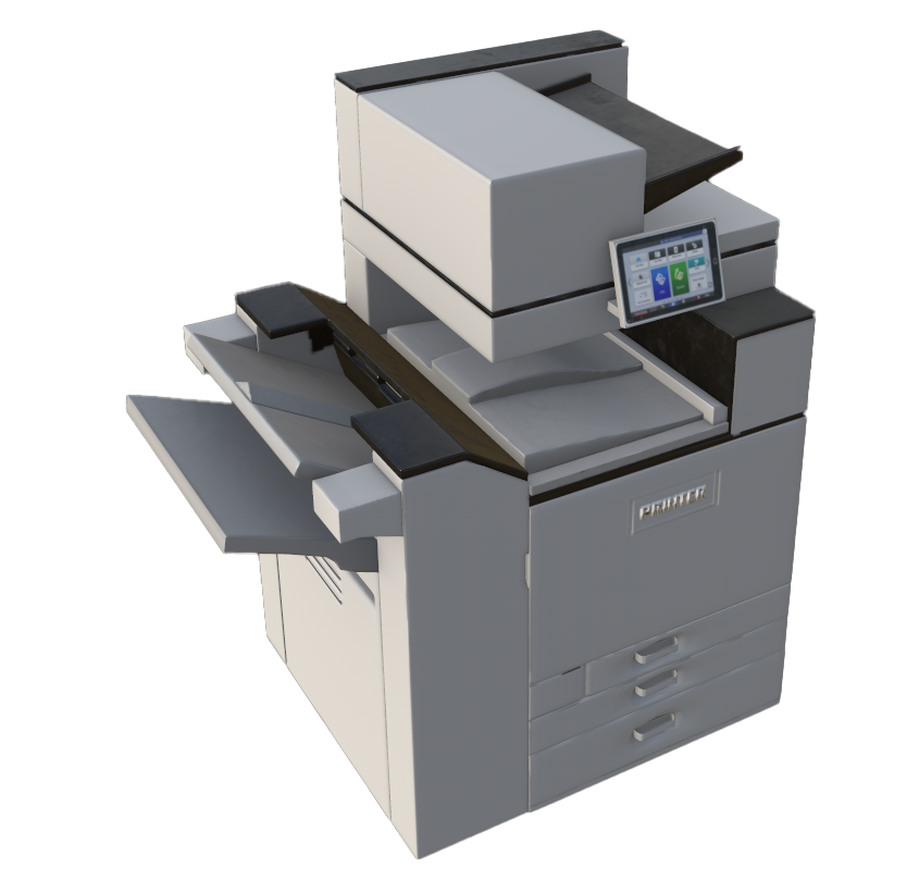 Printer prop model