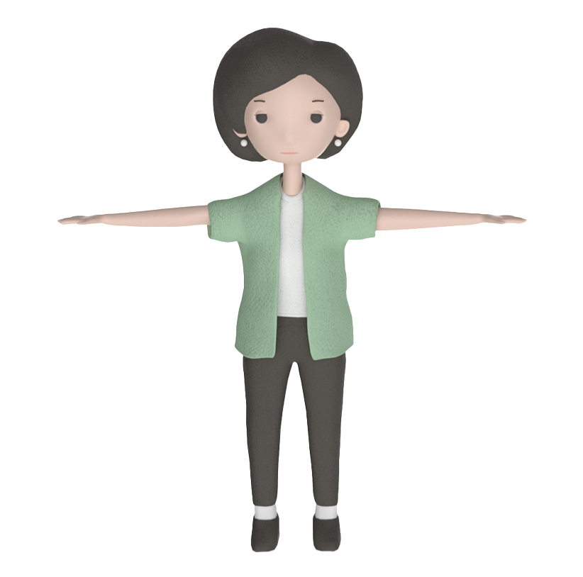 Mother character model